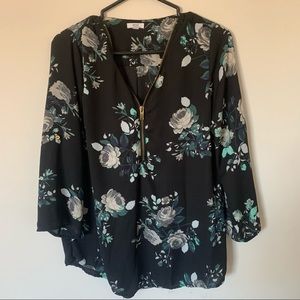 Women’s floral blouse